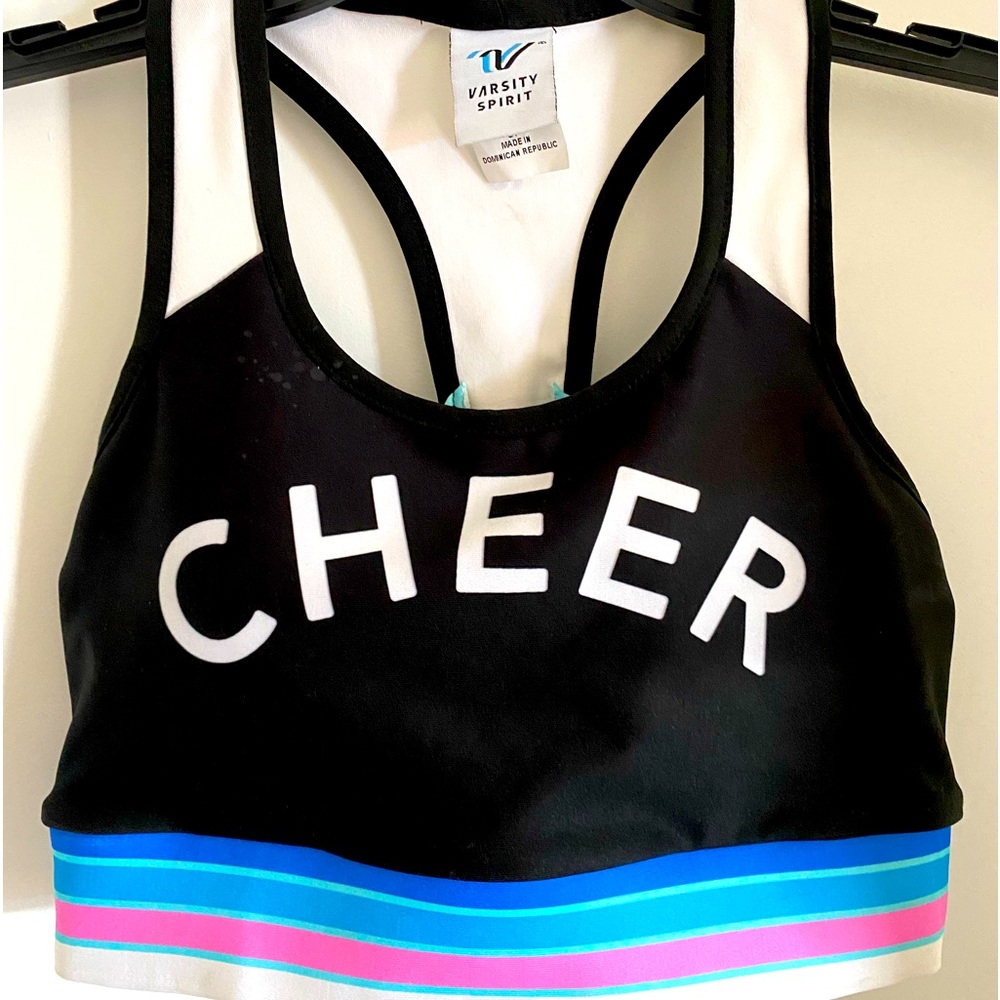 Cheer sports bra